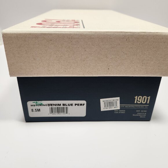 1901 Nordstrom Suede Driving Mocs Loafers MStorino Horse Bit Shoes Men’s 8.5 M - Picture 5 of 15